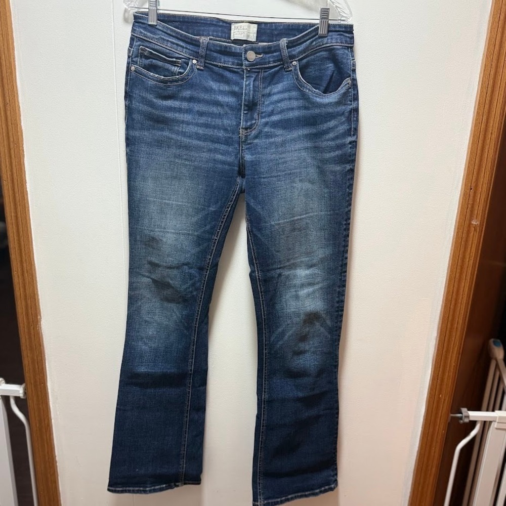 BKE Payton Bootcut Jeans Womens 30x33.5 Medium Wash Stretch Denim Blue